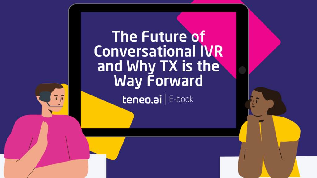 Link to E-Book about the future of conversational IVR and why telephone experience is the way forward